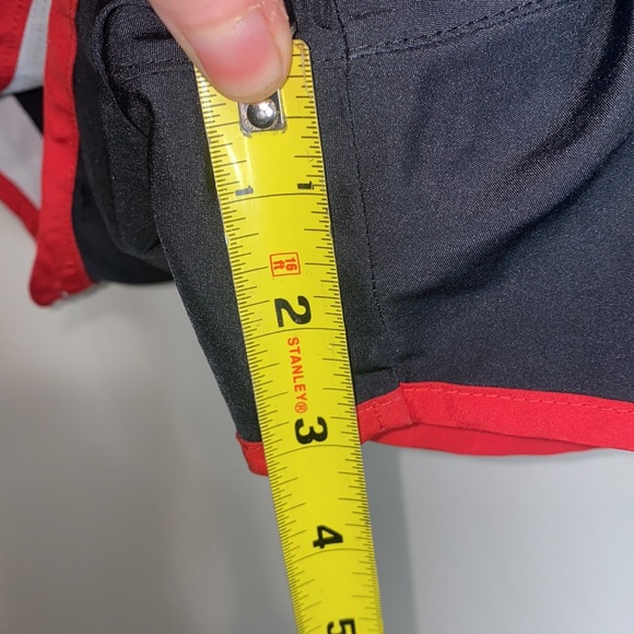 🦋Black with red and white detailed Nike Dri-fit shorts! - Picture 7 of 8